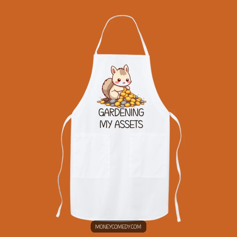 Funny Squirrel Apron: Kawaii Kitchen Helper, Hilarious Cooking Buddy, Perfect Gift