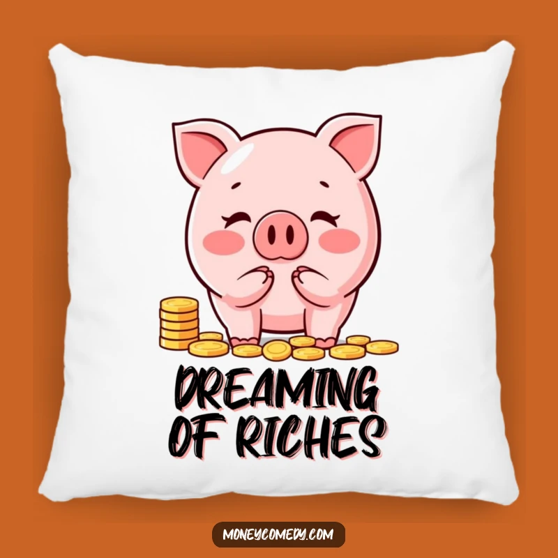 Funny Piggy Bank Pillow: Cozy Money Character, Hilarious Home Accent, Perfect Gift